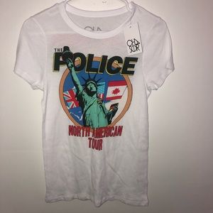 NWT Chaser The Police Tour Graphic Tee